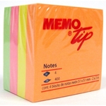 POST-IT CUBO mm 76x76 ff.400 IN 4 COL. FORTI